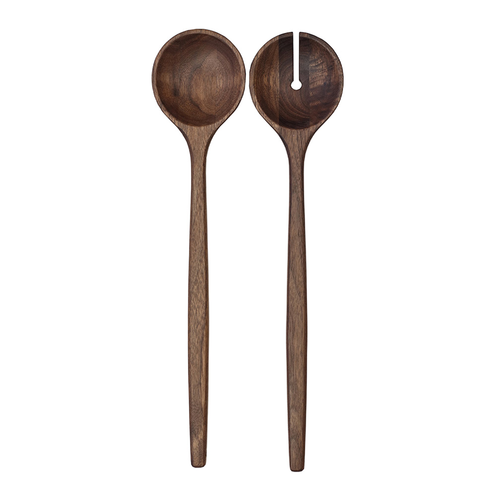Tell Me More Interiors - Levi salatbestikk 32 cm valnøtt