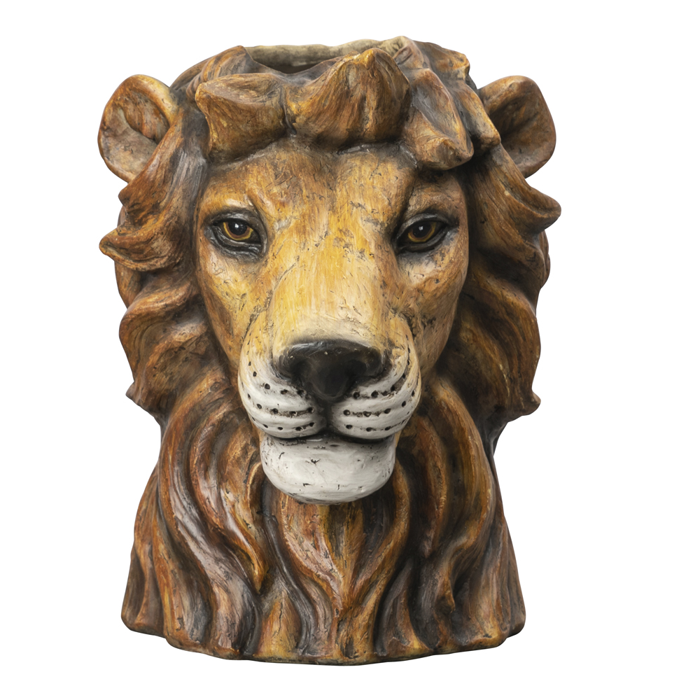 Byon – Lion Vas Lejonhuvud 18×19,5 cm