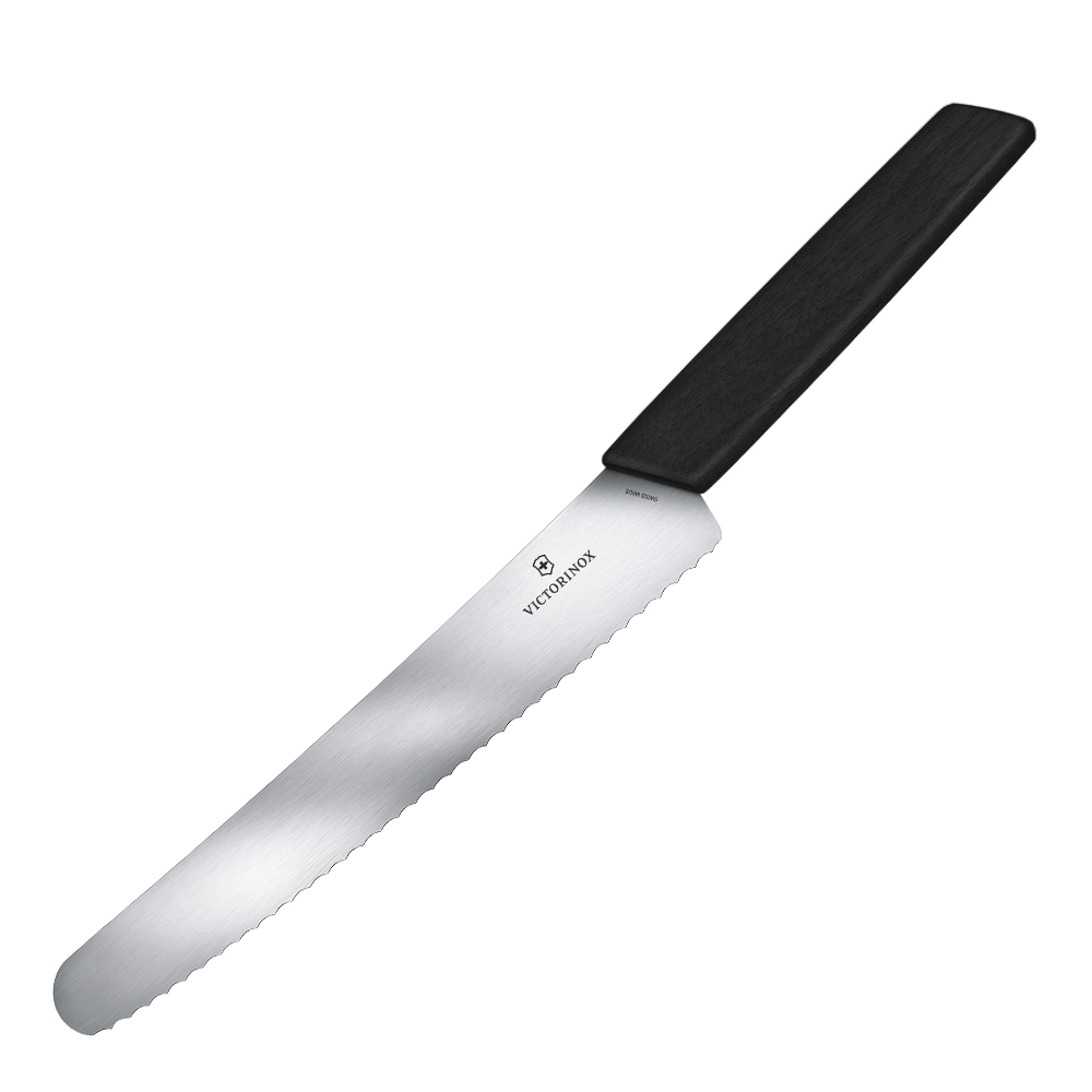 Läs mer om Victorinox - Swiss Modern Brödkniv 22 cm Svart