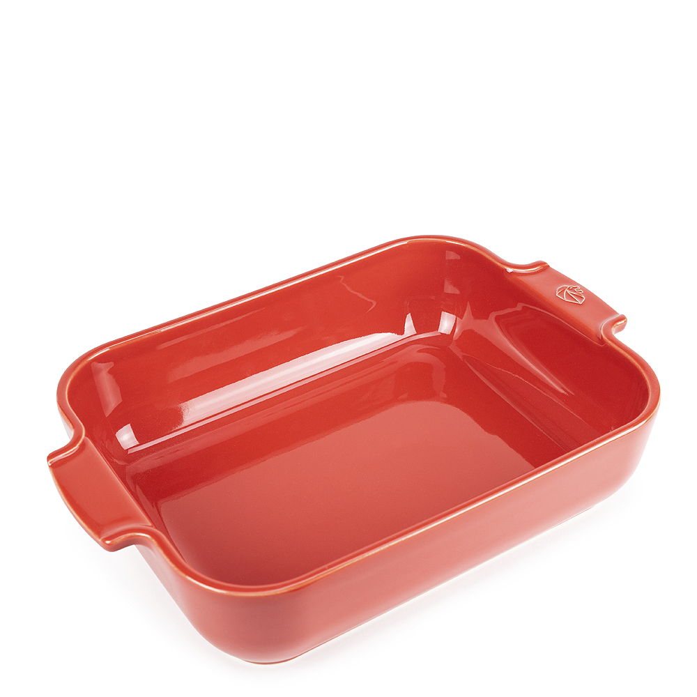 Peugeot - Appolia ildfast form 32x26 cm rød