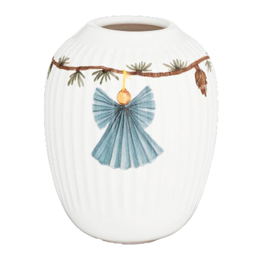 Kähler Design - Hammershøi Christmas Vas 10,5 cm Vit