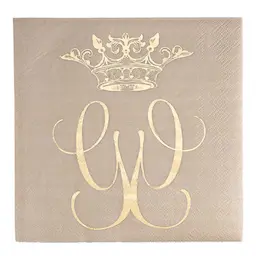 Gynning Design Royal Serviett 16,5x16,5 cm Beige 