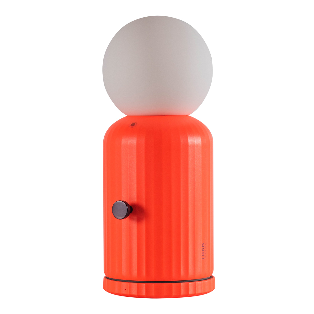 LUND LONDON – Skittle Lampa med Laddare Coral