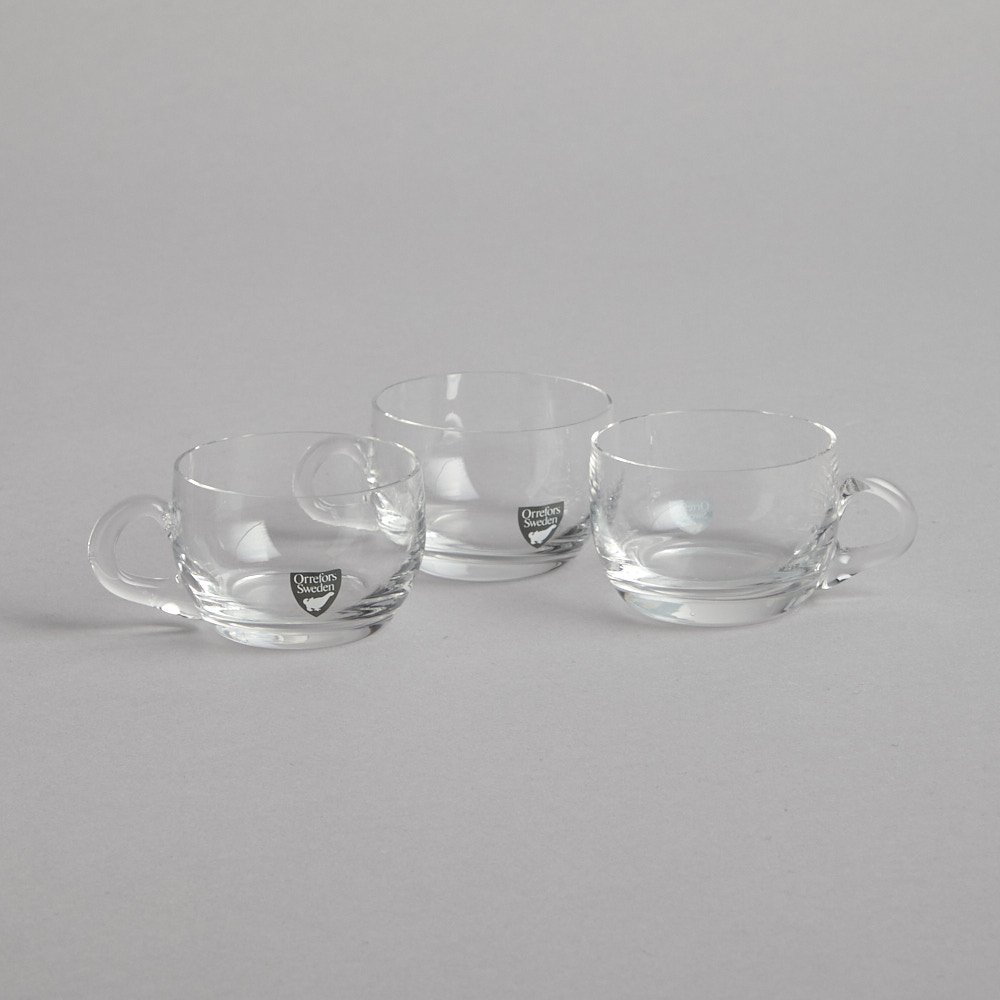 Orrefors - Punschkoppar 3 st