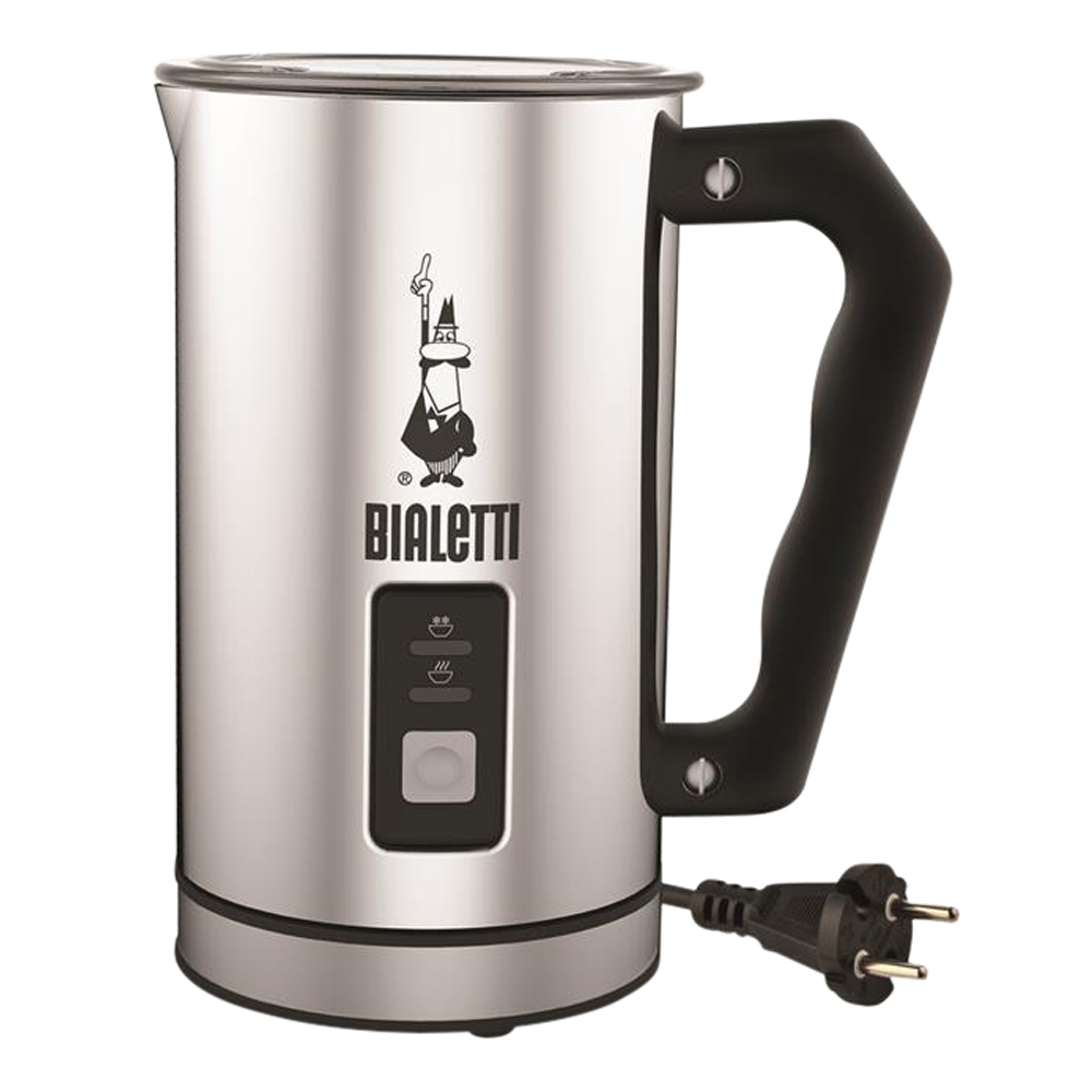 Bialetti - Melkeskummer elektrisk 2 visper blank