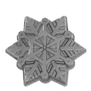 Bakform Frozen Snowflake 140 cl