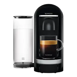 Nespresso VertuoPlus Deluxe Round Top kaffemaskin svart
