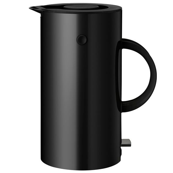 Stelton EM77 Vedenkeitin 1,5 L Musta