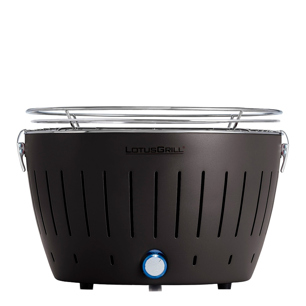 Läs mer om Lotus - Kolgrill Rökfri Classic 34 cm Antracitgrå