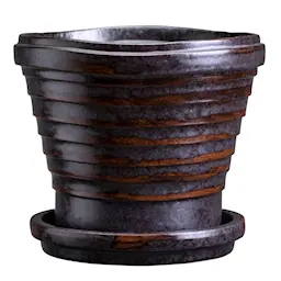 Bergs Potter Neptune Kukkaruukku 21 cm Vintage Metallic 