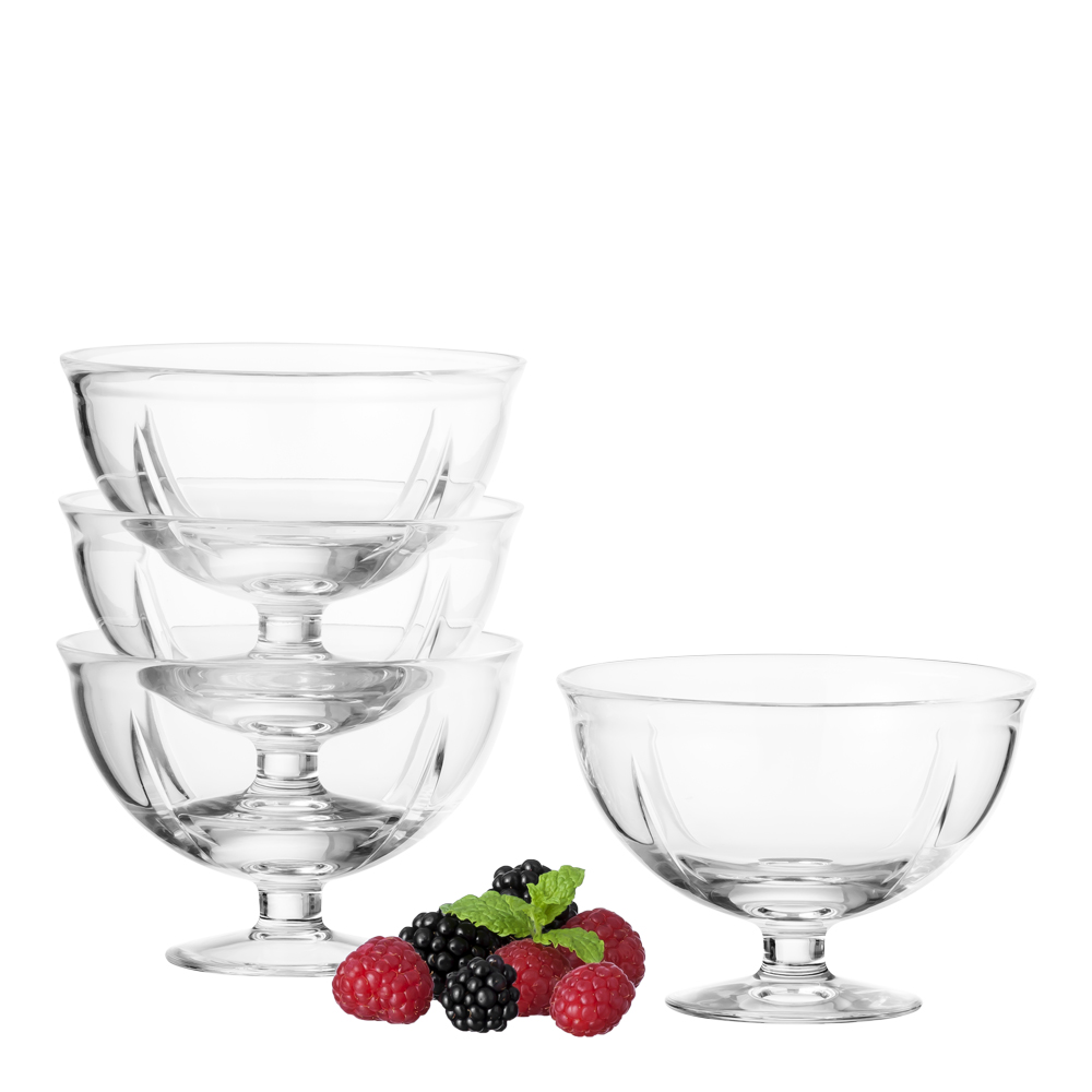 Rosendahl - Grand Cru Soft Skål/fot 4-pack glas