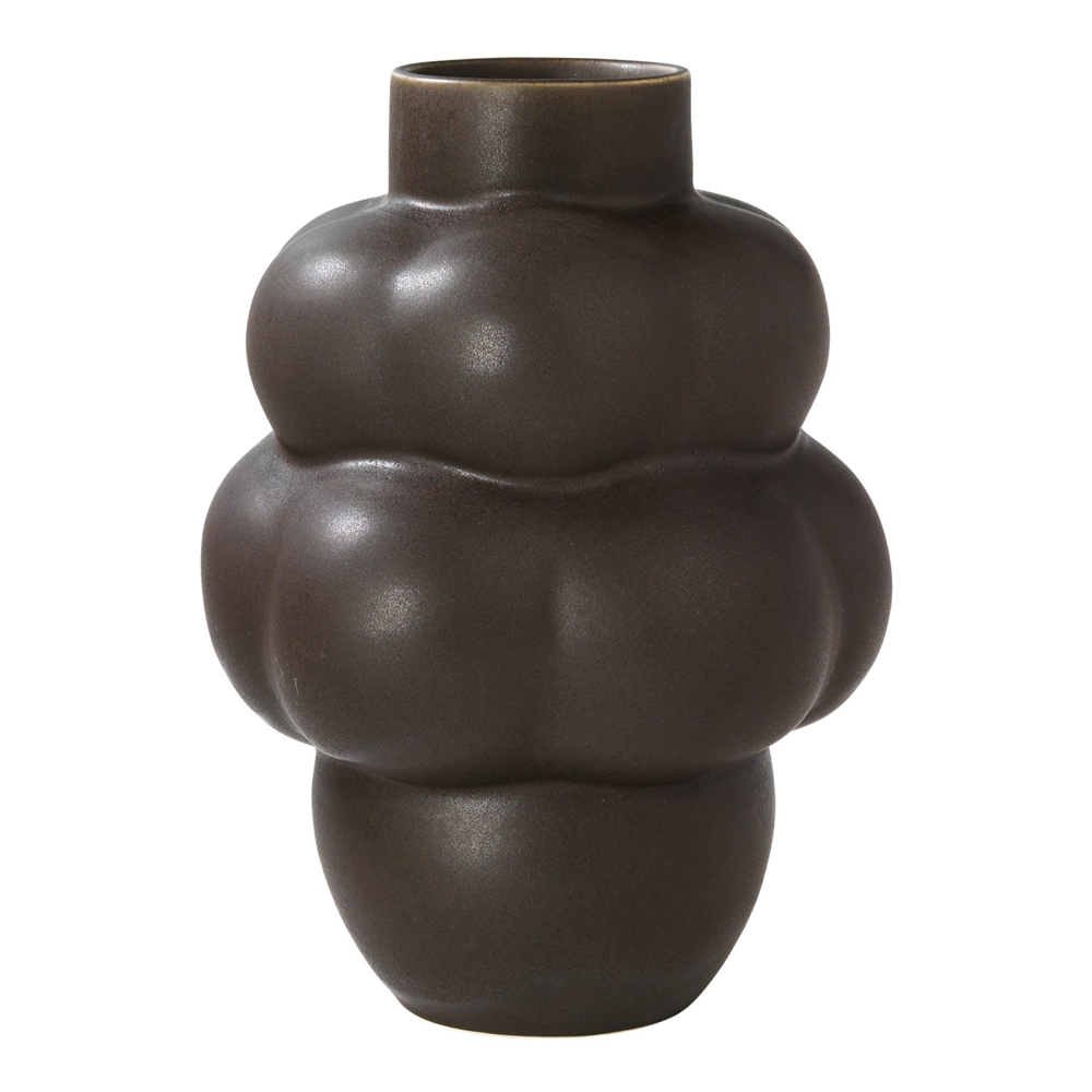 Läs mer om Louise Roe Copenhagen - Balloon Vas 04 Keramik 32 cm Brun