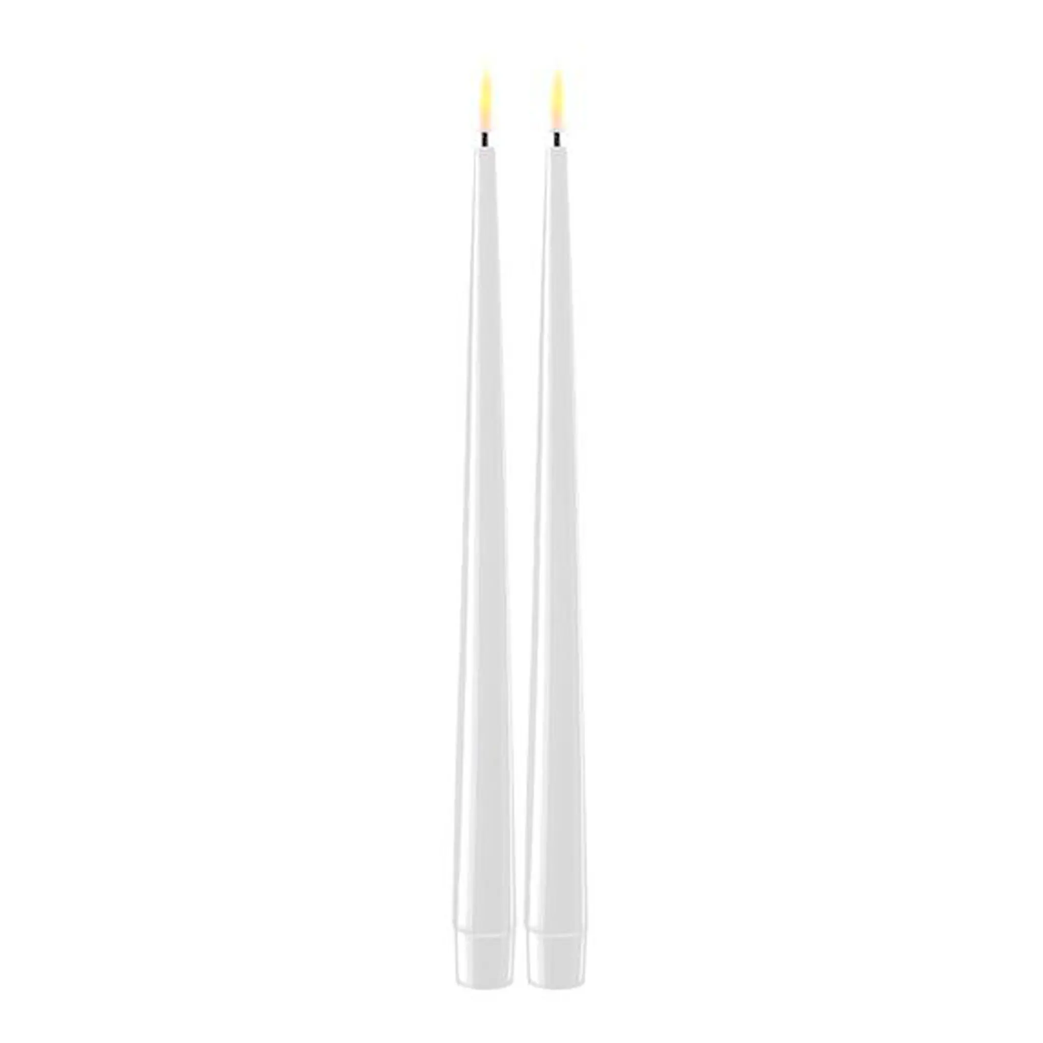 DeluxeHomeart Real Flame Kynttilä LED 2,2x28 cm 2 kpl