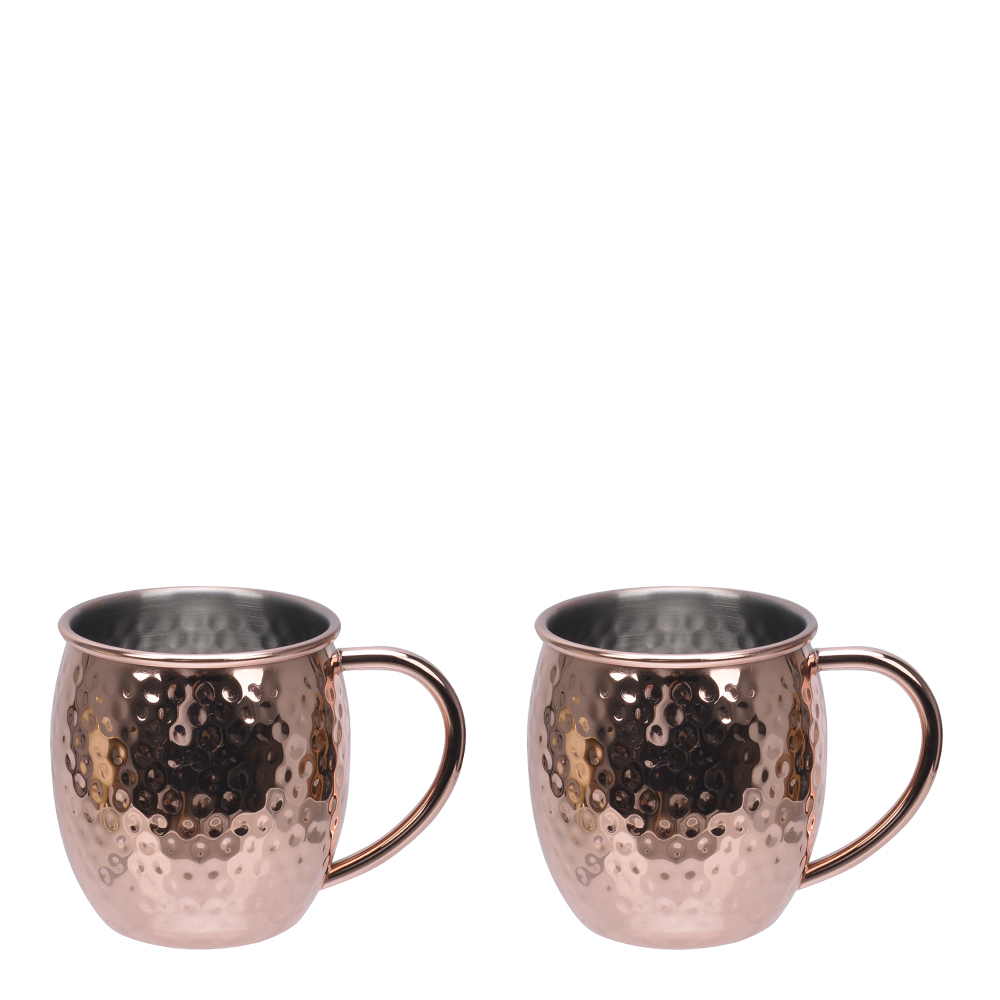 Modern House - Moscow Mule Mugg 40 cl 2-pack Koppar