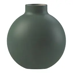 Cooee Collar Vase 12 cm Mørkegrønn 
