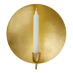 Bungalow Primo Seinälampetti pyöreä 20 cm Kulta 