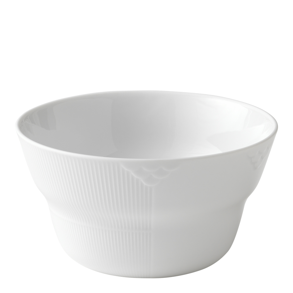 Royal Copenhagen - White Elements Skål 14 cm 65 cl