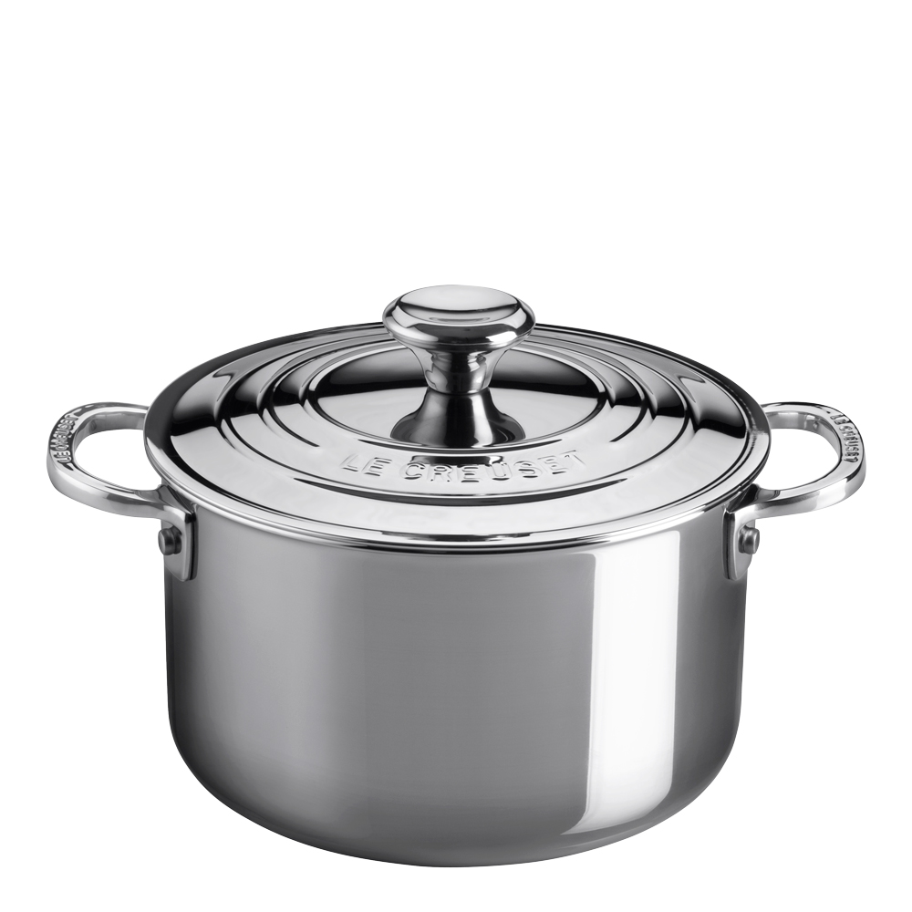 Le Creuset - 3-Ply New Generation Gryta med lock 3,8 L 20 cm