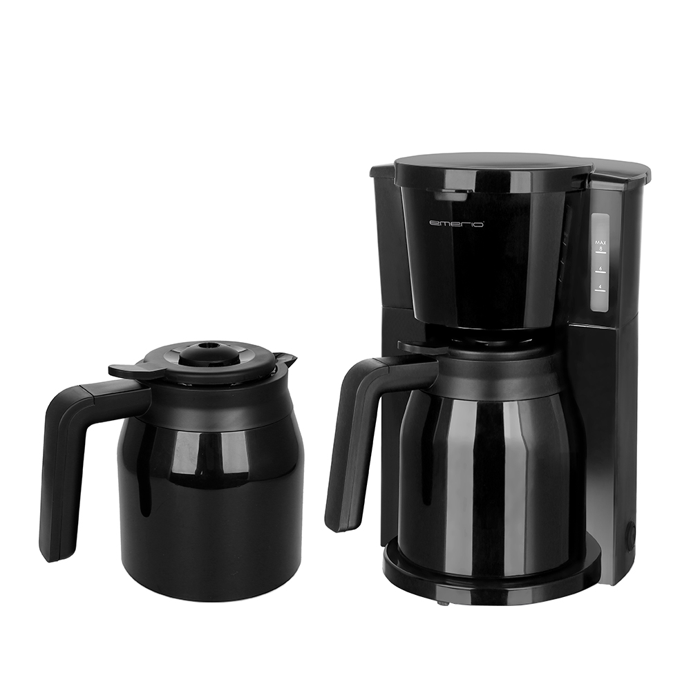 Emerio - Kaffebryggare 2 Termoskannor 1 L