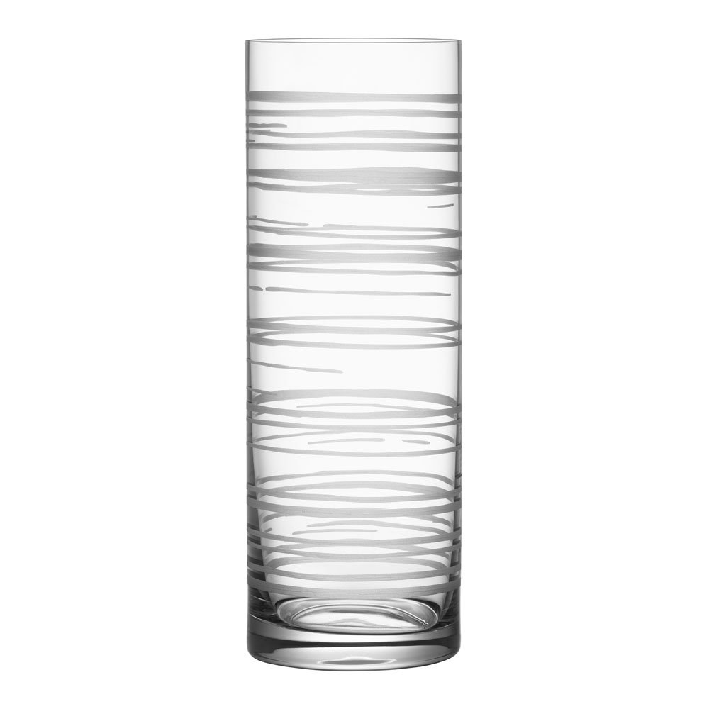 Orrefors - Graphic Vas 29 cm Cylinder