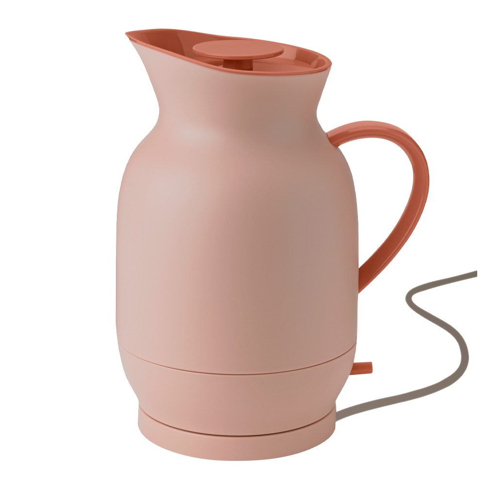 Läs mer om Stelton - Amphora Vattenkokare 1,2 L Soft Peach