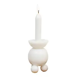 Afroart Kynttilä 22 cm  Valkoinen 