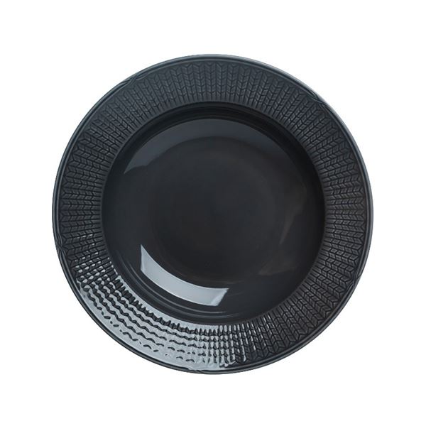 Rörstrand - Swedish Grace dyp tallerken 25 cm grå/sten