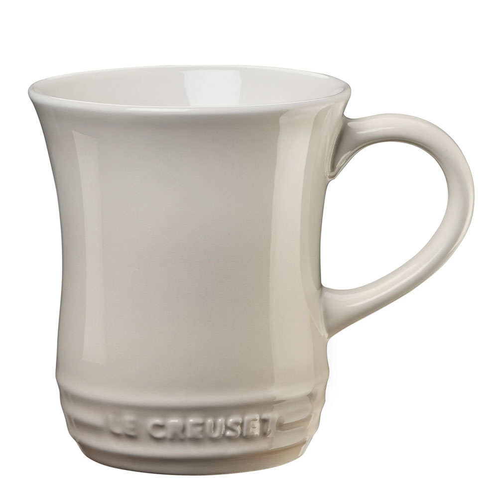 Le Creuset – Mugg Stengods Formade sidor 29 cl Meringue