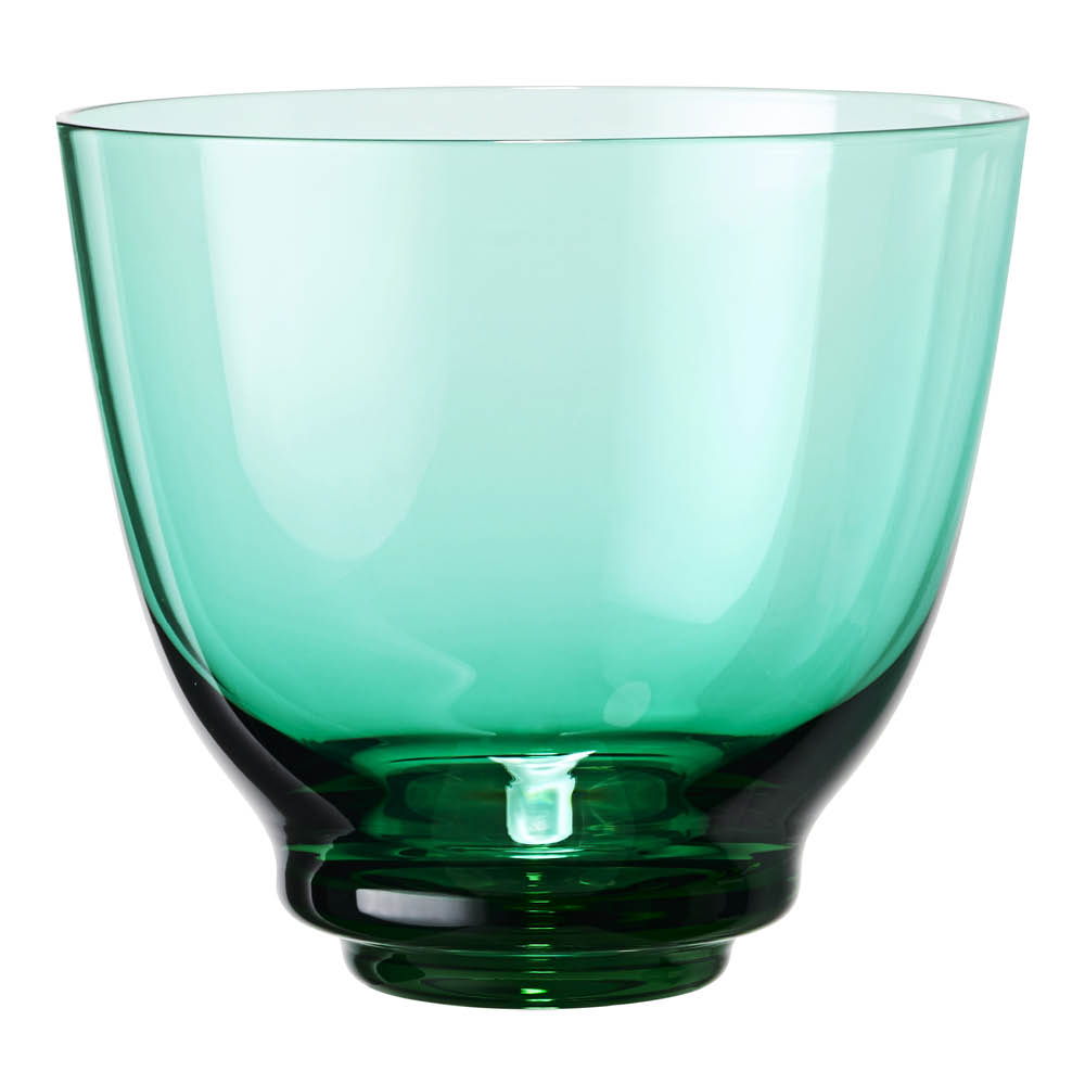 Holmegaard - Flow Vattenglas 35 cl Emerald Green