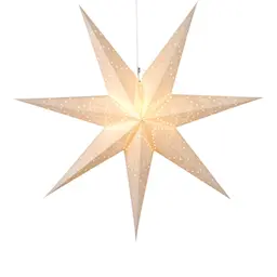 Star Trading Sensy papirstjerne 70 cm hvit