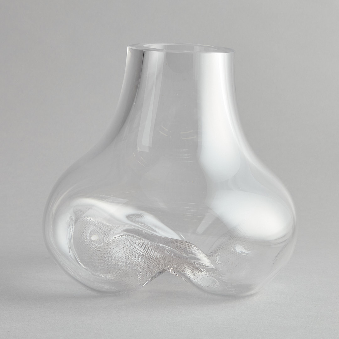 Craft – Tone Linghult Vas i Klarglas 18 cm