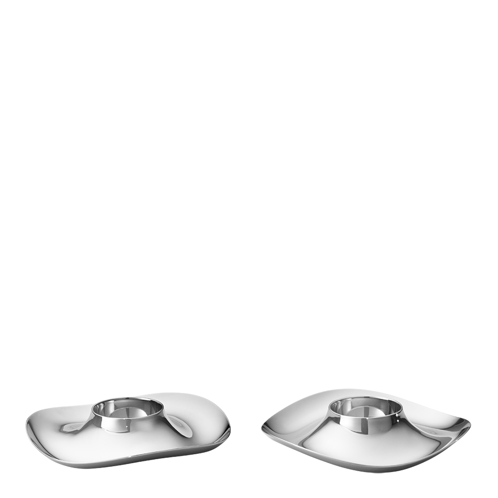 Läs mer om Georg Jensen - Cobra Äggkoppar 2-pack Rostfri