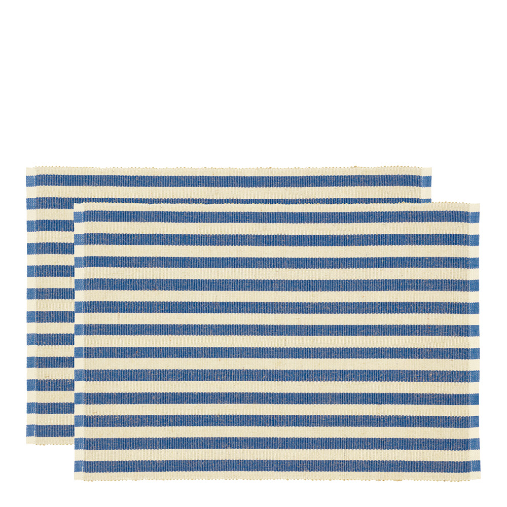 SÖDAHL – Statement Stripe Bordstablett 33×48 cm 2-pack Blå