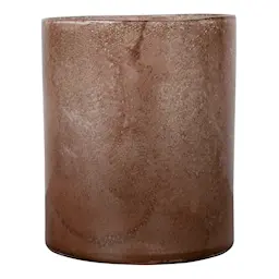 Byon Calore lysholder/vase 20x24 cm rust