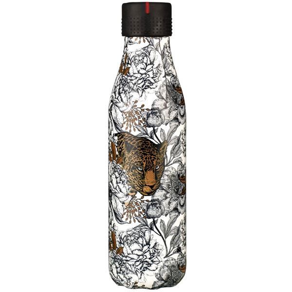 Les Artistes - Bottle Up Design termoflaske 0,5L brun/hvit/grå