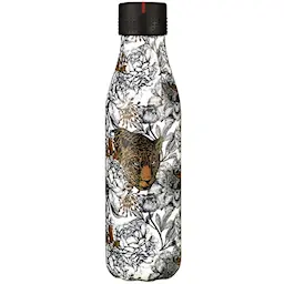 Les Artistes Bottle Up Design termoflaske 0,5L brun/hvit/grå