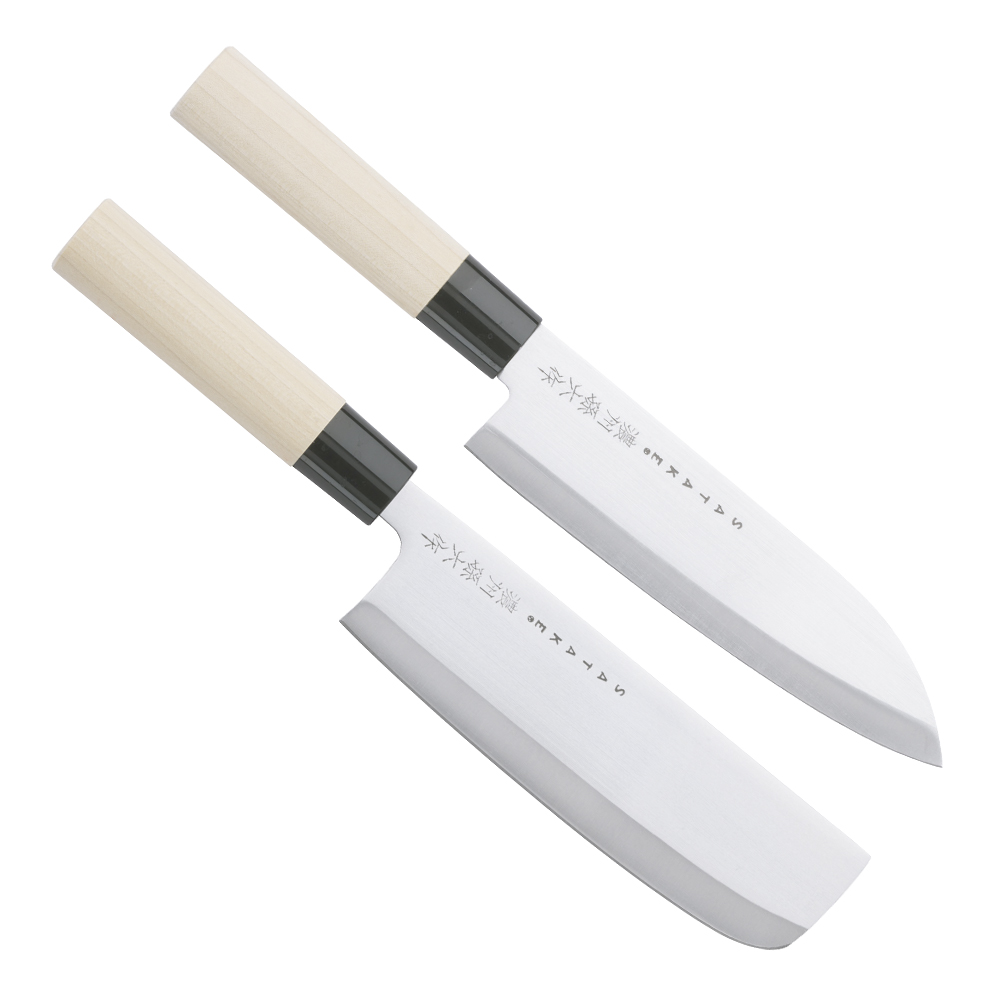 Läs mer om Satake - Houcho Knivset Kockkniv & Grönsakskniv