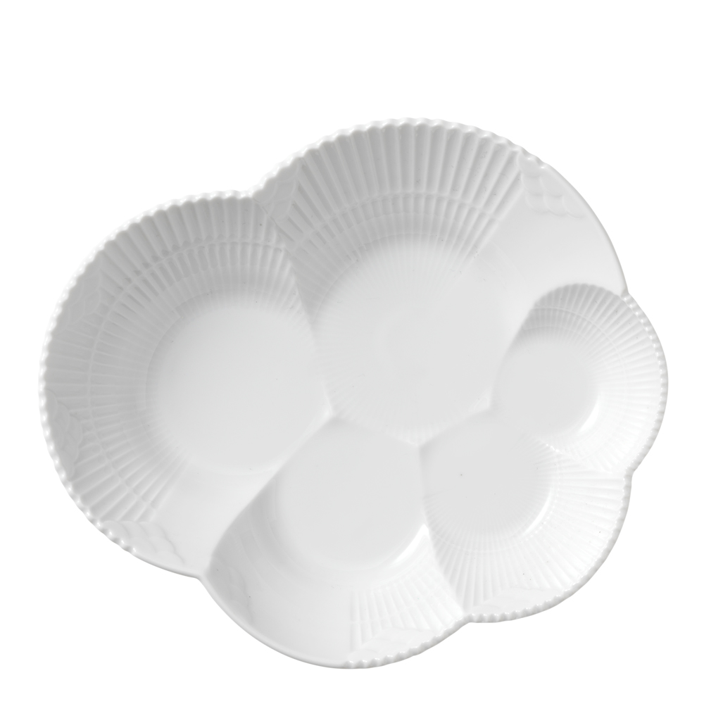 Läs mer om Royal Copenhagen - White Elements Fat/skål 19 cm