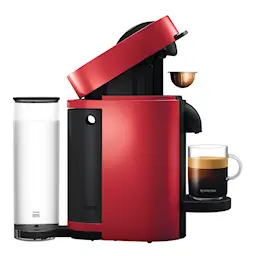 Nespresso Nespresso VertuoPlus Flat Top Kaffemaskin ENV150 Cherry Red  hover