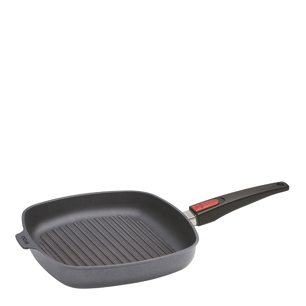 Woll – Diamond Lite Grillpanna med Avtagbart Handtag 28×28 cm