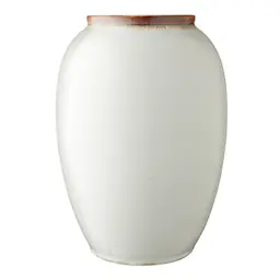 Bitz Keramikkvase 25 cm krem