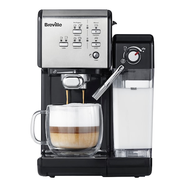 Prima Latte II Kaffemaskin Silver
