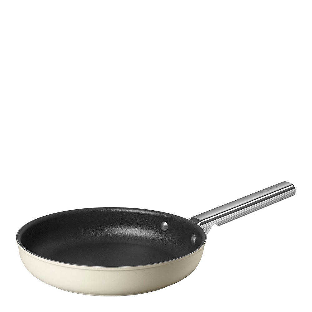 Smeg - Stekepanne 26 cm creme