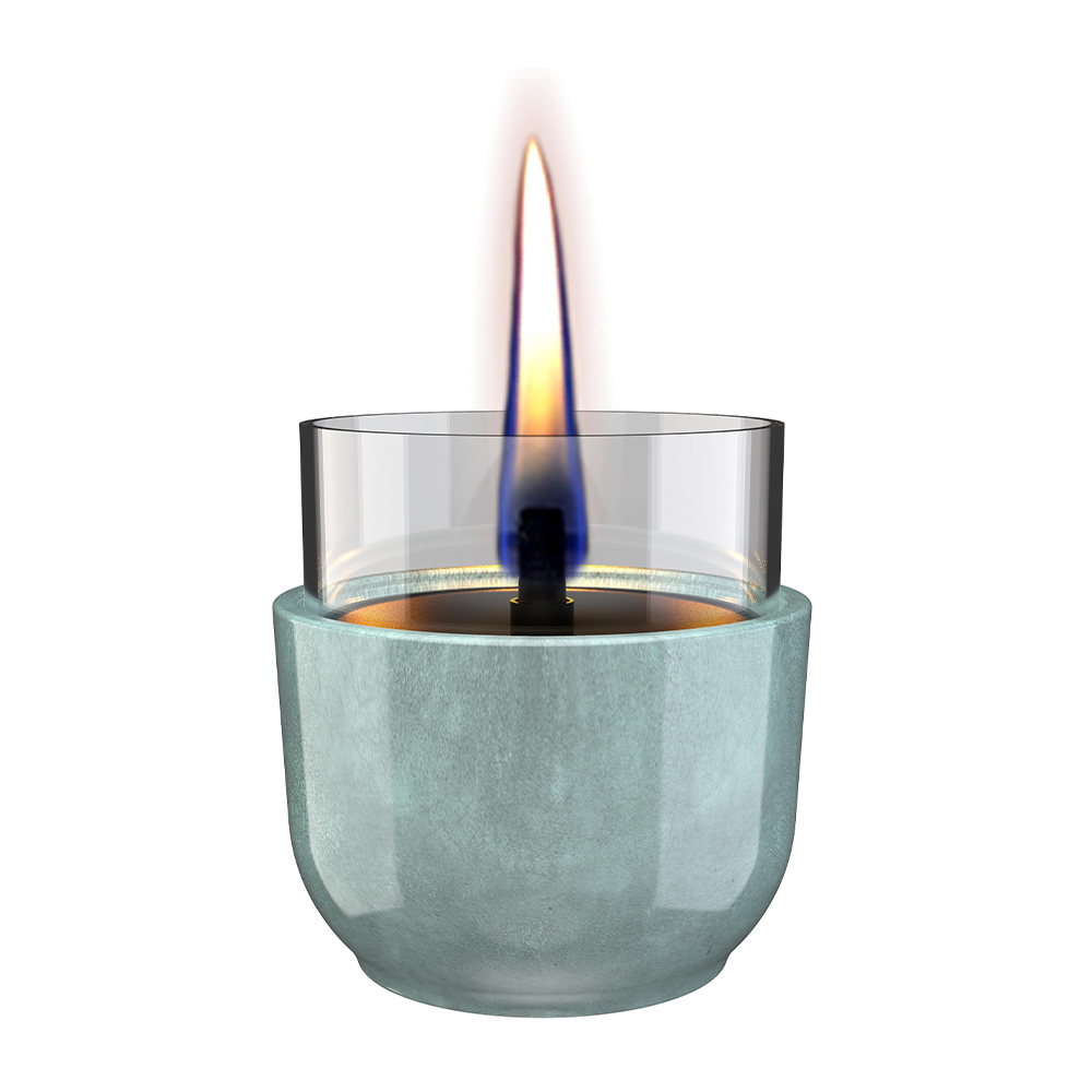 TenderFlame - Violet Lykta 10 cm Grön