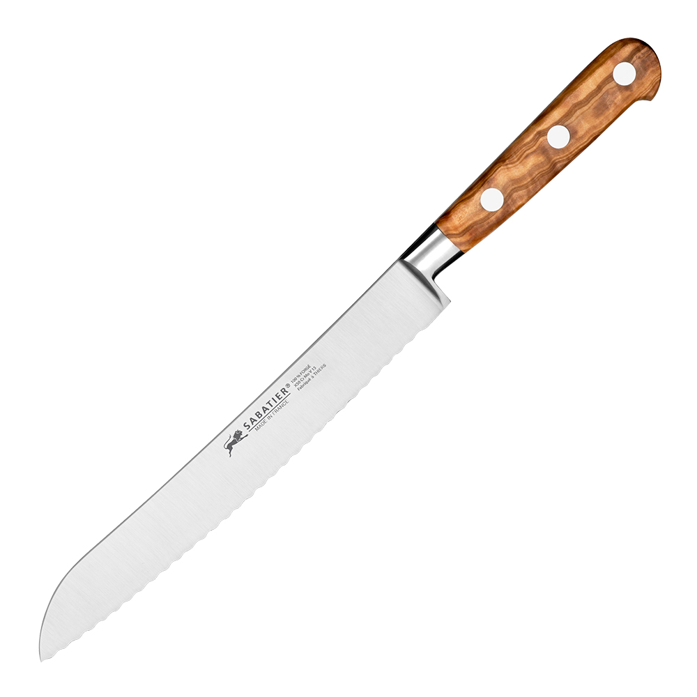 Lion Sabatier - Ideal Provence brødkniv 20 cm stål/oliventre