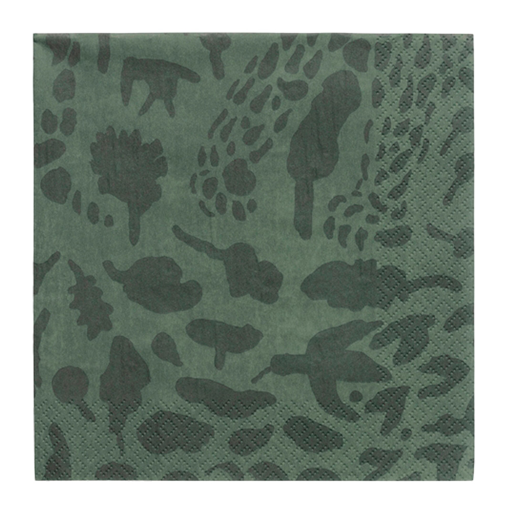 Läs mer om Iittala - Oiva Toikka Collection Servett Cheetah 33x33 cm Grön