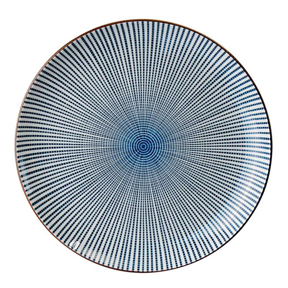 Läs mer om Tokyo Design Studio - Sendan Blue Tallrik 21,5 cm