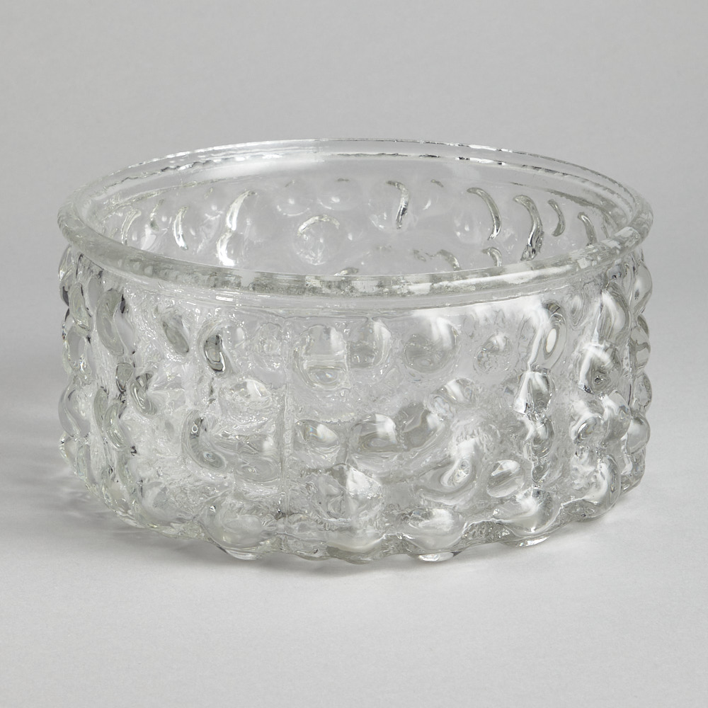 Läs mer om Vintage - SÅLD Bubblig Glasskål