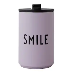 Design Letters To Go Termosmugg Smile Lavendel