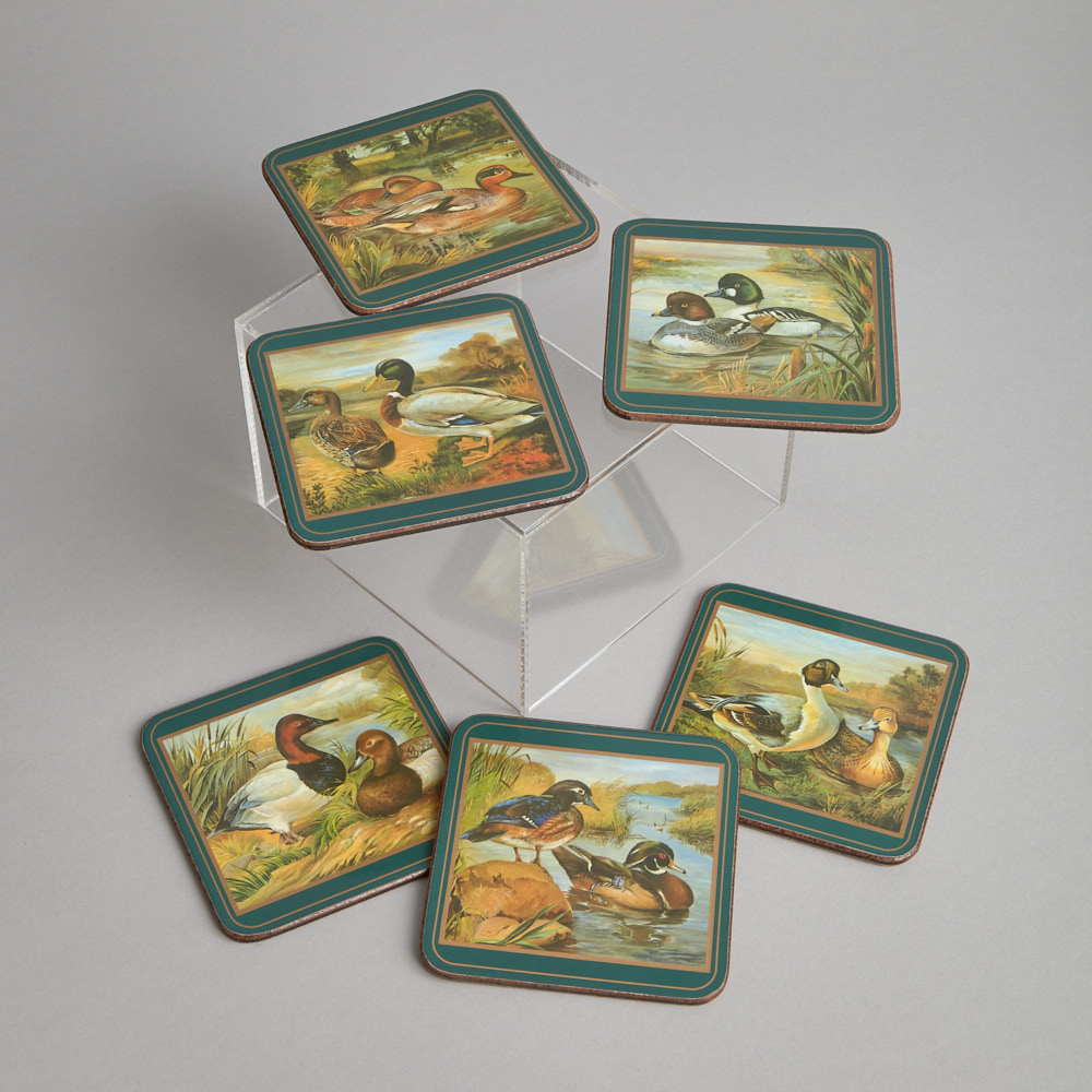 Vintage – SÅLD Coasters med Andmotiv